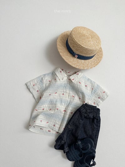 MiniRobe27｜(70-110) 靛藍牛仔褲12