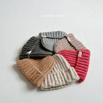 vivid109｜(free) 針織反褶毛帽11
