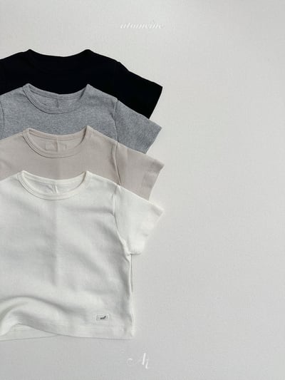 Atomeme04｜(70-110) 素面壓線上衣8