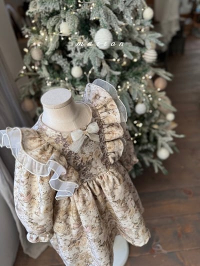 Marron 72｜(free) 雙層蝴蝶紗別針10