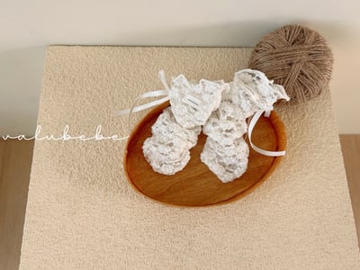 Valubebe 90｜(Free) 蝴蝶蕾絲襪3