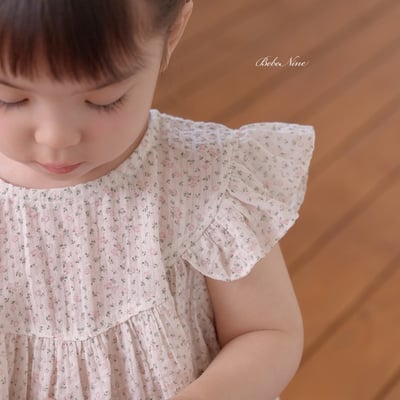 bebe nine19  (65cm-115cm) 2色天使寬鬆褲套裝7