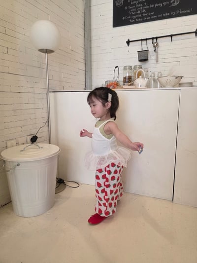 Color01｜(75-115cm) 細肩背心薄紗11