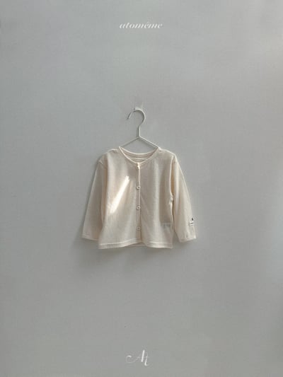 Atomeme06｜(70-110) 鈕扣設計開襟外套5