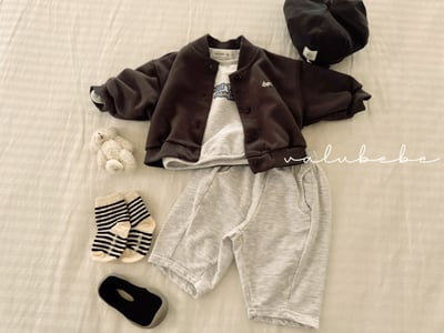 Valubebe41｜(65-90) 英字休閒上衣2