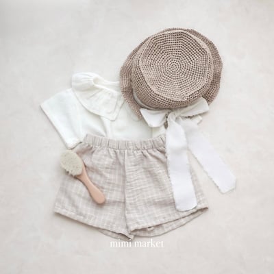 mimi market25 (75-90cm)  荷葉邊翻領上衣7