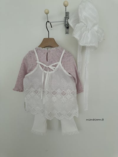 Bloom.b03｜(0m-24m) 花卉吊帶背心洋裝10