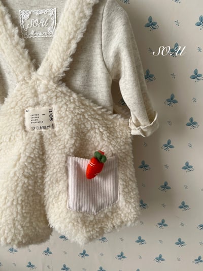 S0.U10｜(12m-M)  毛毛愛心吊帶褲11