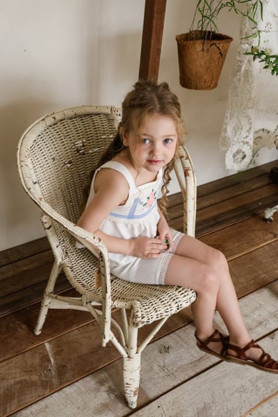 FLO07｜(75-140) 蕾絲彈力緊身褲5