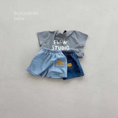 BEAN07｜(65-120cm) 牛仔口袋短褲8