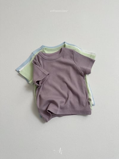 Atomeme35｜(70-110) 素面羅紋上衣5