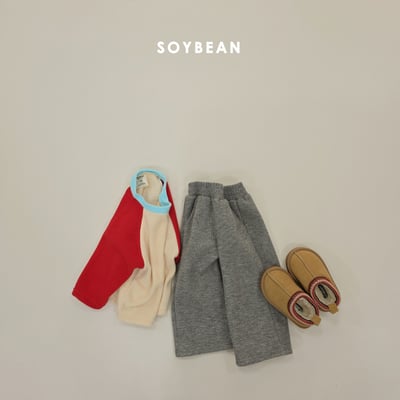Soybean21｜(75cm-118cm) 撞色簡單上衣11