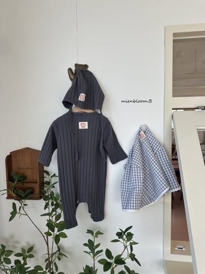 Bloom.b01｜(0m-7y) 雙面穿格紋外套3