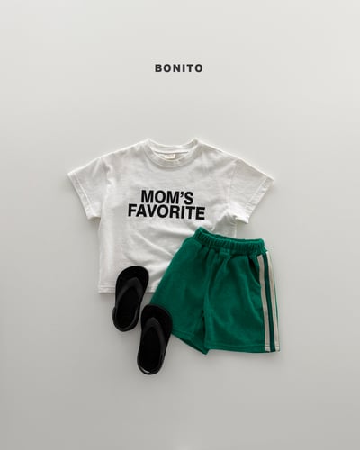 Bonito38｜(75cm-125cm) 3色媽媽的愛字母上衣4