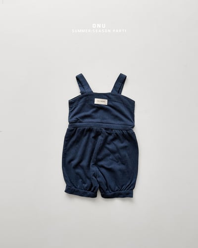 onu52｜(6m-12m) 無袖吊帶包屁衣/帽子8