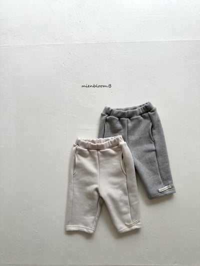 Bloom.b24｜(0m-24m/85cm-125cm) 簡約褶撊休閒長褲3