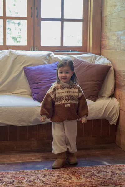 onu 29｜(70cm-115cm) 北歐印花刷毛上衣15