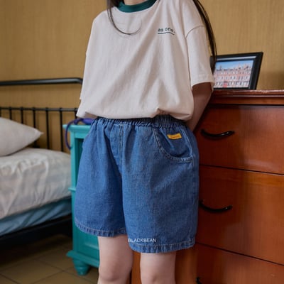BEAN07｜(65-120cm) 牛仔口袋短褲3