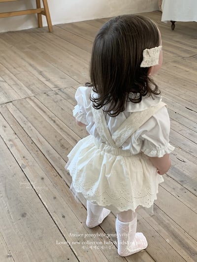 JE19｜(73-120cm) 花邊襯衫/吊帶包屁裙8