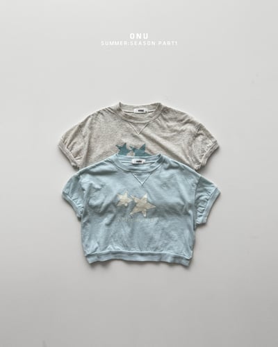 onu12｜(70cm-115cm) 星星印花上衣1