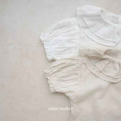mimi market34 (75-90cm)  雙層荷葉邊上衣5
