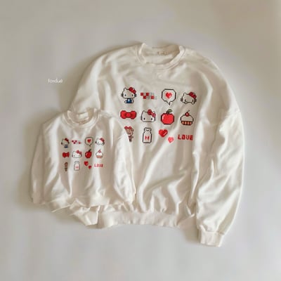 Fondue 14｜(Free)  奶瓶Hello Kitty上衣1