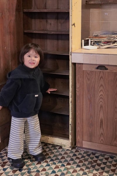 onu 50｜(70cm-115cm) 設計刷毛連帽上衣16