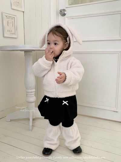 JE 639｜(80-110cm)  蝴蝶結百摺裙7