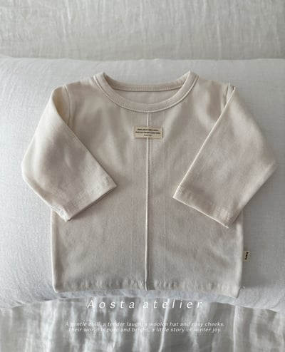 AOSTA61｜(6m-5y) 小標壓線上衣14