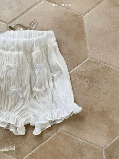 Bebe holic12｜(3m-18m) 蝴蝶結鬆緊褲6