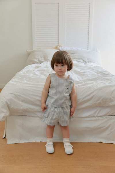 onu44｜(70cm-115cm) 格紋無袖背心9