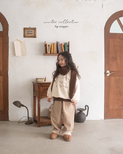 anggo21｜(75cm-120cm) 雙口袋簡約棉褲10