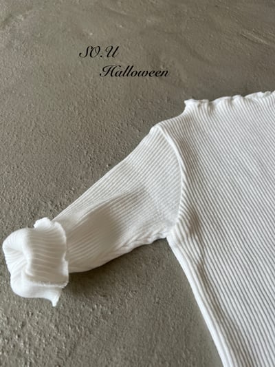 SO.U21｜(12m-M)  線條木耳邊上衣3