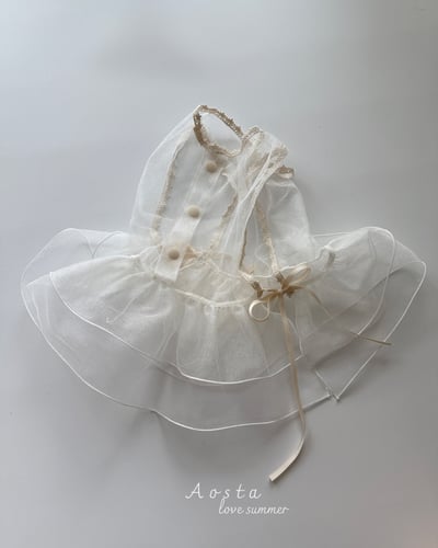 AOSTA61｜(Free) 蕾絲蛋糕裙背心3