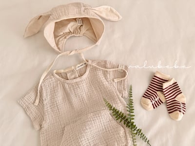 Valubebe 64｜(65-80cm) 棉麻口袋套裝9