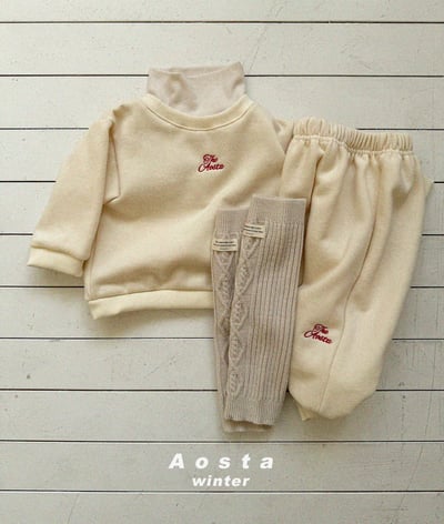 AOSTA42｜(6m-5y) 簡約休閒束口褲22