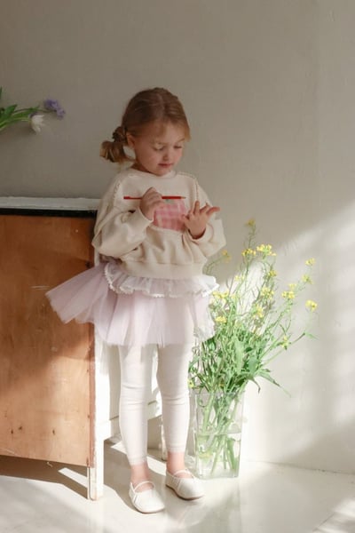 FLO09｜(free) 2色浪漫抽繩薄紗裙9