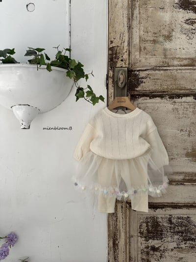 Bloom.b24｜(0m-7y) 針織縮口上衣4