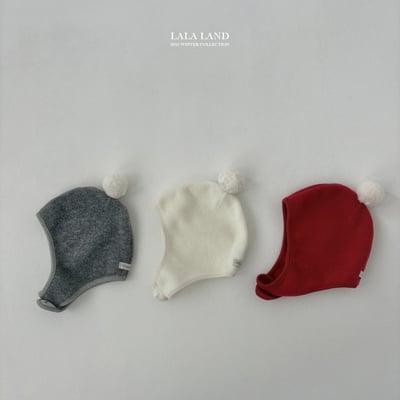 lala land49｜(free) 3色絨球針織帽1