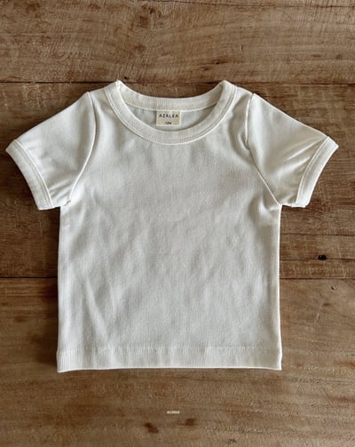 Azalea16｜(70-125cm) 圓領素色上衣6