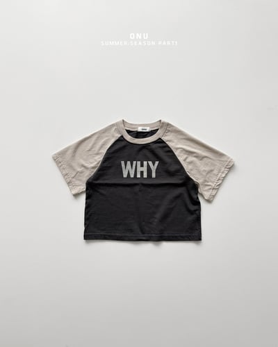 onu09｜(70cm-115cm) 英字印花七分袖上衣10