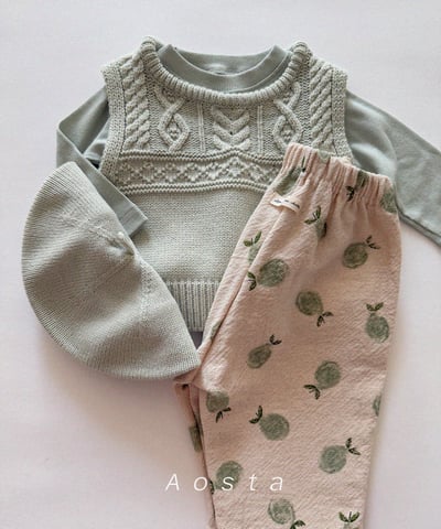 AOSTA06｜(6m-5y) 針織背心15