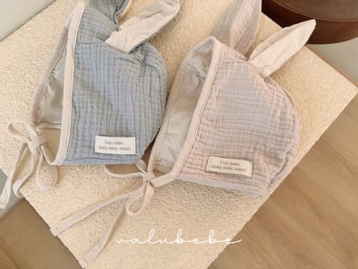 Valubebe 78｜(Free) 兔子撞色帽子4