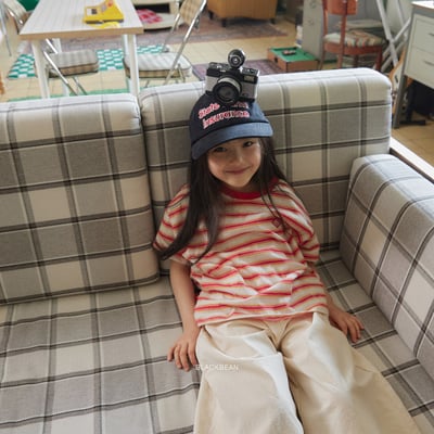 BEAN26｜(65-120cm) 雙色線條紋上衣11