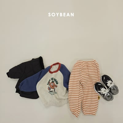 Soybean68｜(75cm-118cm) 條紋縮口褲12