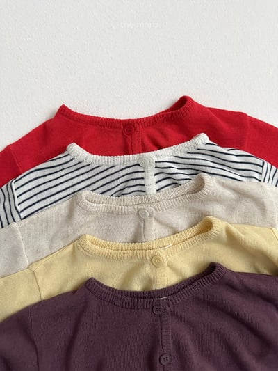 MiniRobe24｜(70-110) 針織開襟外套4