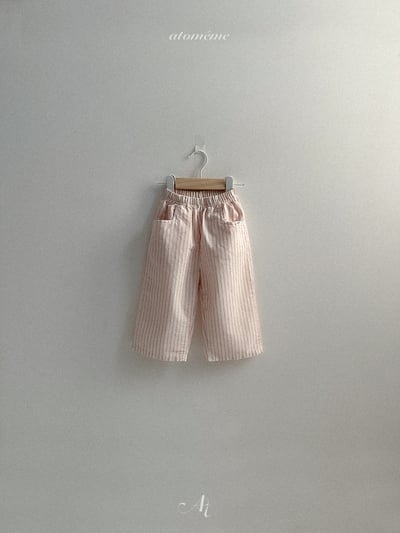 Atomeme01｜(70-110) 線條直筒長褲7