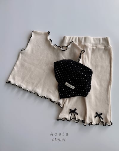 AOSTA47｜(6m-5y) 4款羅紋木耳邊無袖上衣16