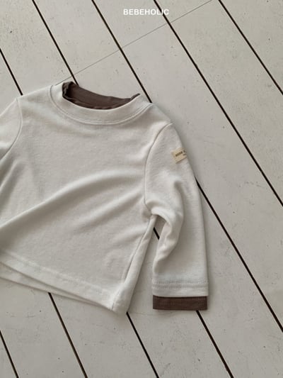 Bebe holic37｜(3m-18m) 撞色層次上衣17