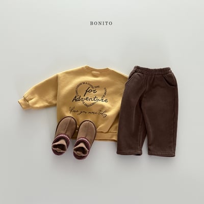 Bonito18｜(75cm-125cm) 簡約愛心印花休閒上衣8